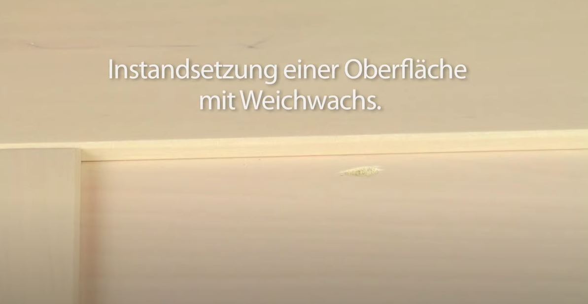 Weichwachs Instandsetzung